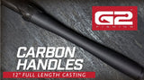American Tackle G2 12" Full Length Casting Handle