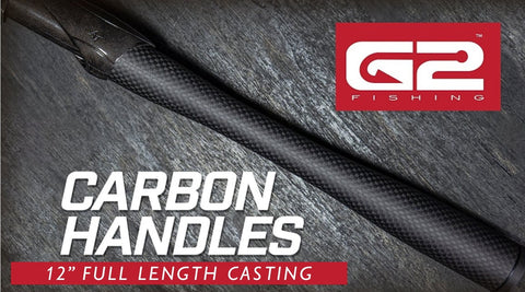 American Tackle G2 12" Full Length Casting Handle